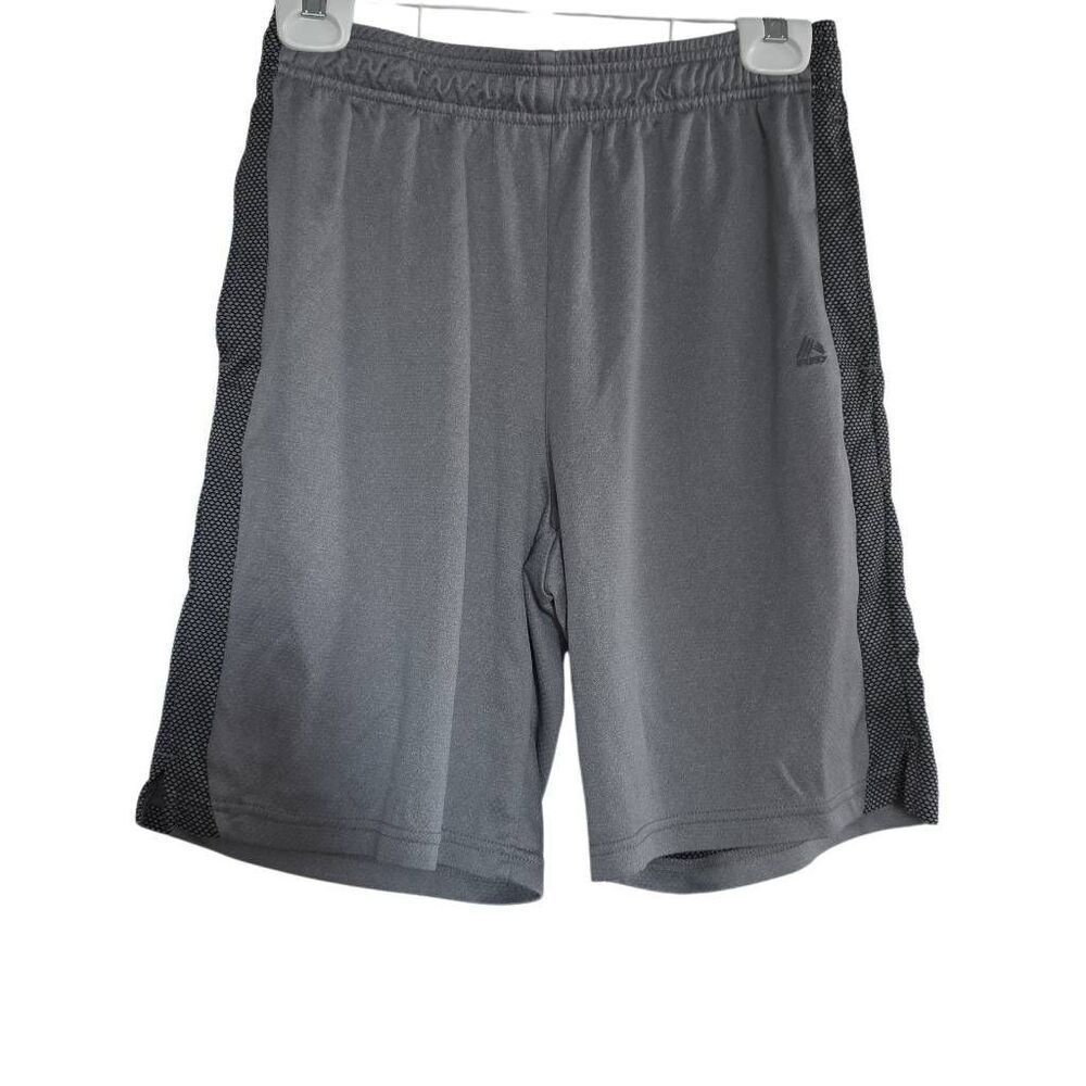 RBX Men's Size Small Gray Black Athletic Shorts